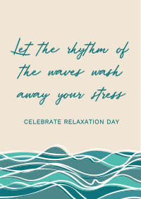 Ocean Relaxation Day Poster Image Preview
