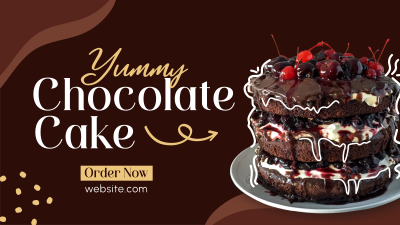 Chocolate Special Dessert Facebook event cover Image Preview