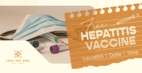 Contemporary Hepatitis Vaccine Facebook Ad Design