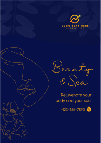 Beauty Spa Booking Flyer Design
