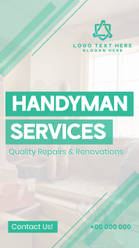 Handyman Services TikTok Video Preview