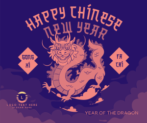 Chinese Dragon Year Facebook post Image Preview