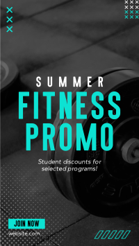 Summer Fitness Deals Facebook story Image Preview