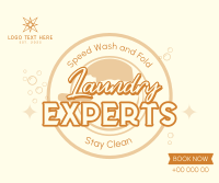 Laundry Experts Facebook Post Design