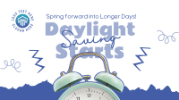 Start Daylight Saving Animation Design