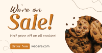 Cookie Dessert Sale Facebook Ad Design