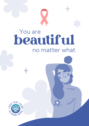 You Are Beautiful Flyer Image Preview