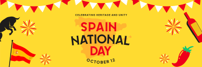 Celebrating Spanish Heritage and Unity Twitter header (cover) Image Preview