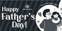 Father's Day Greeting Twitter Post Image Preview