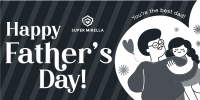 Father's Day Greeting Twitter post Image Preview