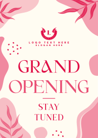 Elegant Leaves Grand Opening Flyer Image Preview