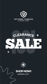 Abstract Shapes Sale TikTok Video Image Preview