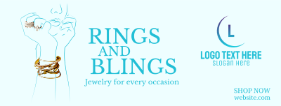 Rings and Blings Facebook cover Image Preview