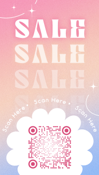 Gradient Pastel Sale YouTube short Image Preview