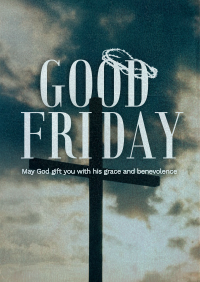 Crucifix Good Friday Poster Design