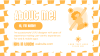 Quirky Fun About Me Facebook event cover Image Preview