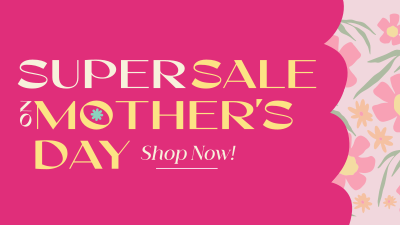 Mother's Day Sale Promo Facebook Event Cover Image Preview