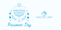 Passover Celebration Twitter Post Design