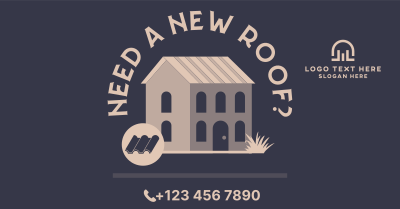 New House Roof Facebook ad Image Preview