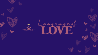 Language of Love YouTube Banner Design