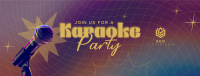 Karaoke Party Facebook cover Image Preview