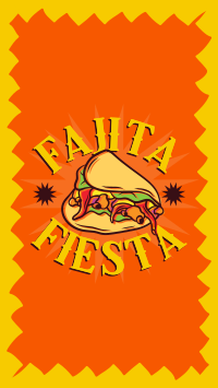 Fajita Fiesta YouTube Short Design