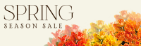 Flowers Have Sprung Twitter Header Design