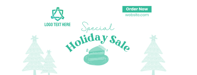 Special Holiday Cake Sale Facebook cover Image Preview
