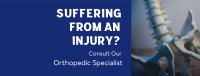 Orthopedic Consultation Facebook Cover Design
