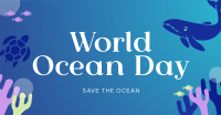 Save the Sea Facebook Ad Design