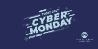 Cyber Monday Twitter Post Design