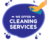 We Offer Cleaning Services Facebook Post Design