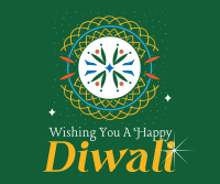 Diwali Wish Facebook Post Design