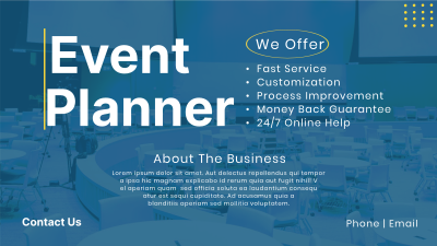 Business Event Facebook event cover