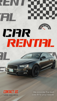 Edgy Car Rental TikTok video Image Preview