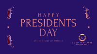 Happy Presidents Day Facebook Event Cover Design