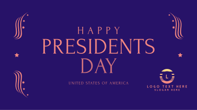 Happy Presidents Day Facebook event cover Image Preview
