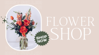 Flower Bouquet Facebook event cover Image Preview