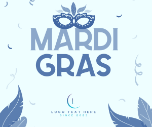 Mardi Gras Celebration Facebook post Image Preview