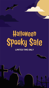 Halloween Sale Facebook Story Design