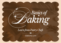 Basics of Baking Postcard Design