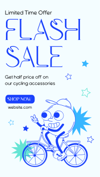 Bicycle Day Sale Instagram story Image Preview