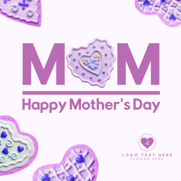 Sugar Cookies Mother's Day Instagram Post Design Image Preview