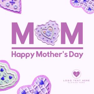 Sugar Cookies Mother's Day Instagram post Image Preview