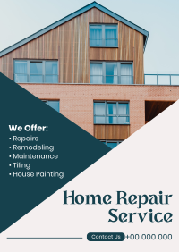Modern Home Repair Poster Image Preview