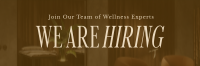 Classic Massage Spa Hiring Twitter Header Preview