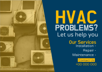 Affordable HVAC Services Postcard Image Preview