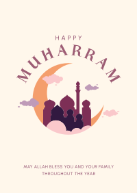 Happy Muharram Islam Poster Image Preview