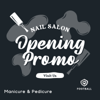 Nail Salon Promotion Instagram Post Design