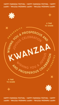 Kwanzaa Festival YouTube Short Design